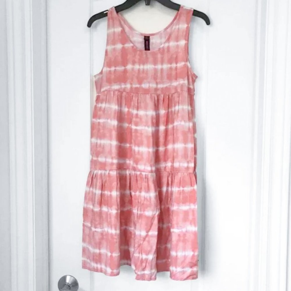 🎬✨Design Lab Lord & Taylor - Girls Pink and White Dress